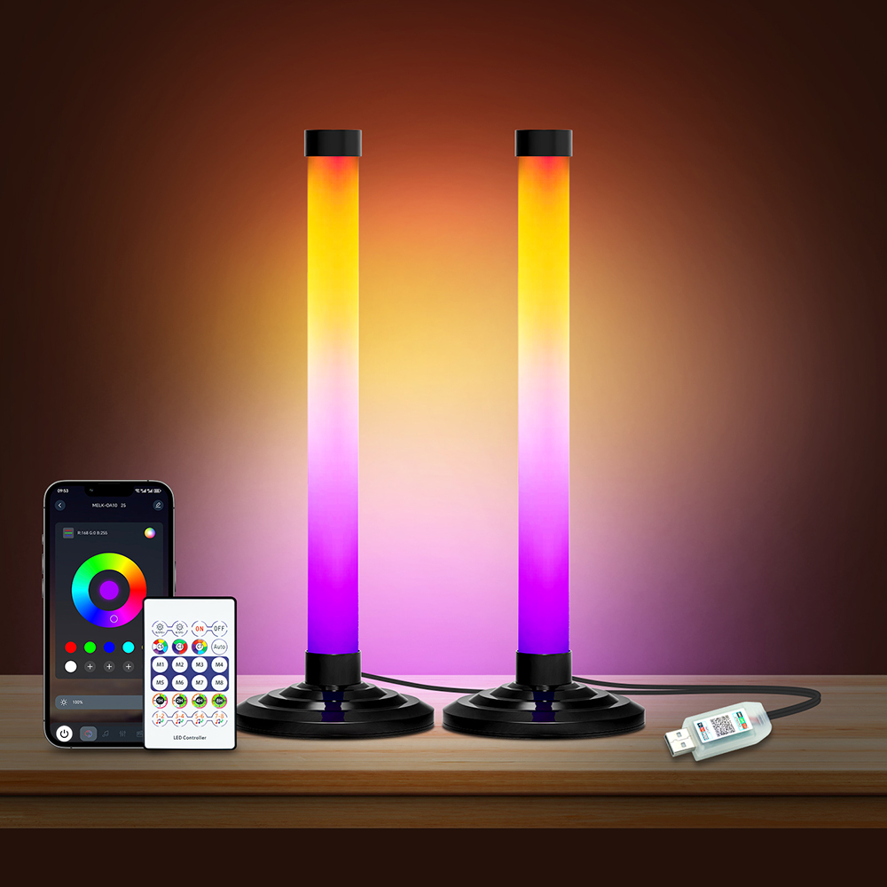 Pc Gaming Kit - Zestaw 2 lamp podłogowych LED RGB