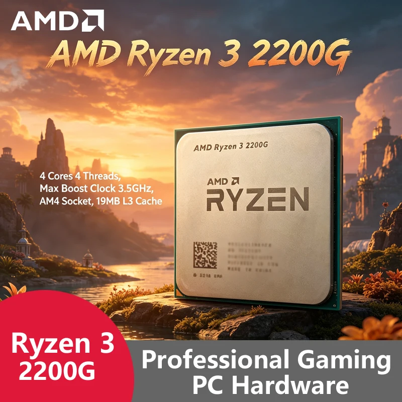 Pc Gaming Entry - AMD Ryzen 3 2200G AM4 Ekonomiczny