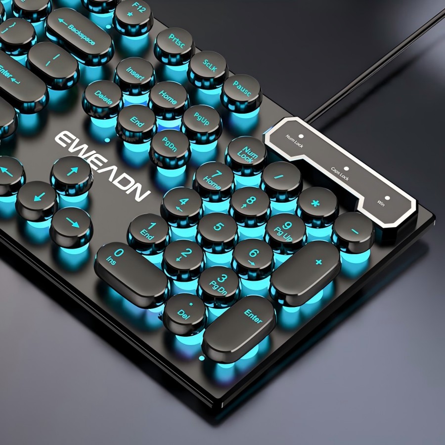 Pc Gaming Keyboard - Klawiatura do gier EWEADN typu maszynowego,