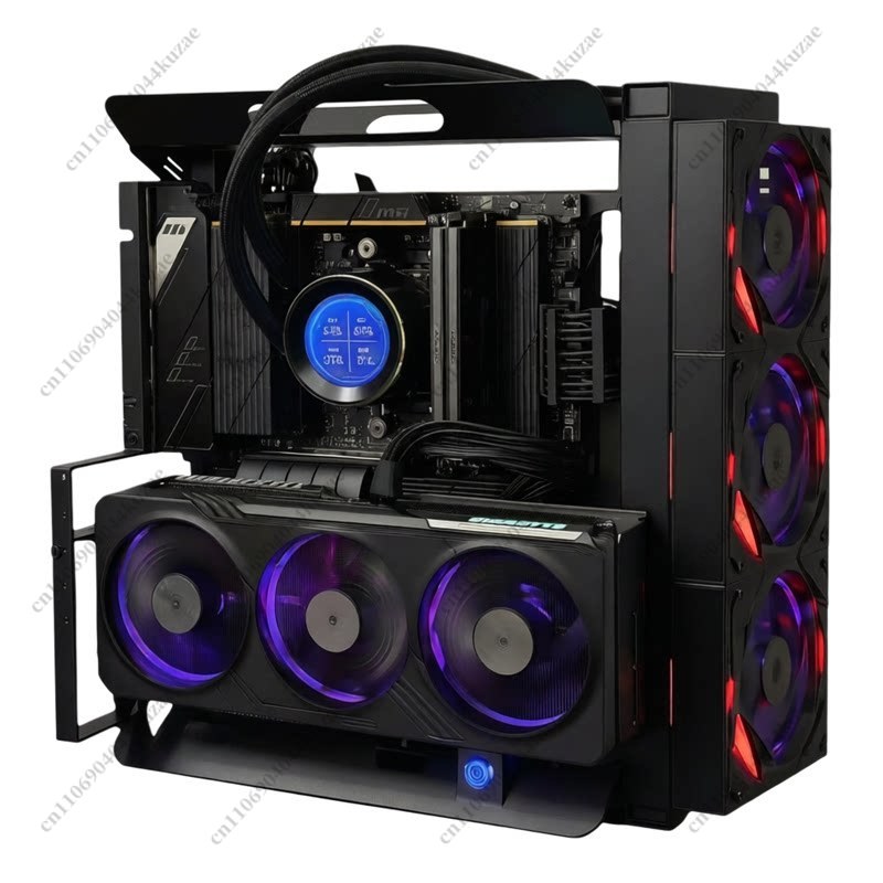 Gpu Vertical Mount - Obudowa komputera typu open frame, obsługuje