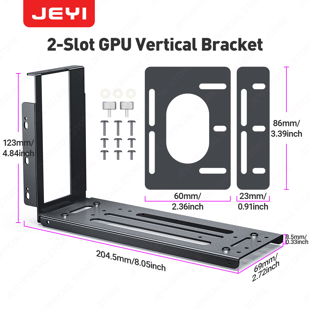 Gpu Vertical Mount - Uchwyt pionowy do montażu karty graficznej