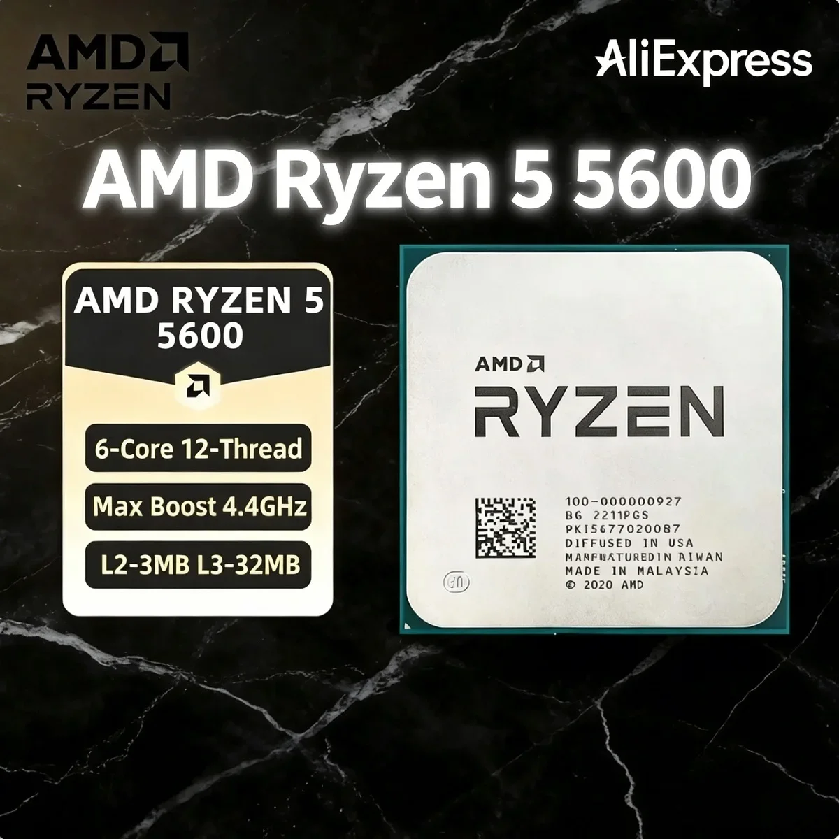Pc Gaming Amd Ryzen 5 - Procesor AMD Ryzen 5 5600, AMD