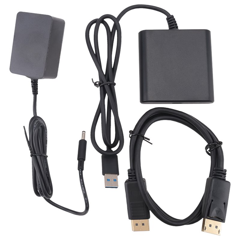 Pc Gaming Kit - Zestaw zasilający AA60-Adapter, kabel DisplayPort, akcesoria