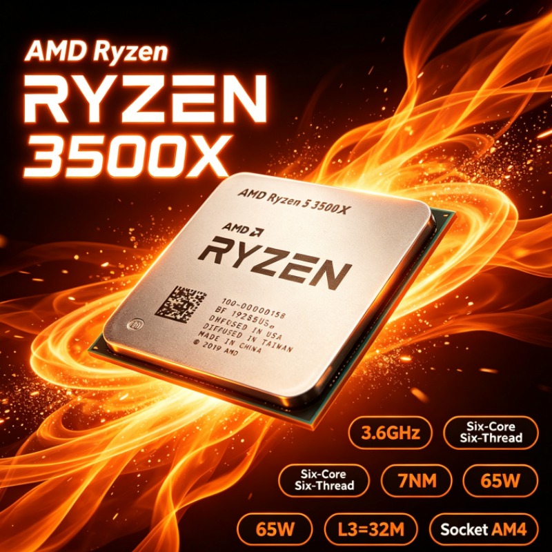 Procesor AMD Ryzen 5 3500X, 6  – Pc Gaming Amd Ryzen 5 recenzja i cena