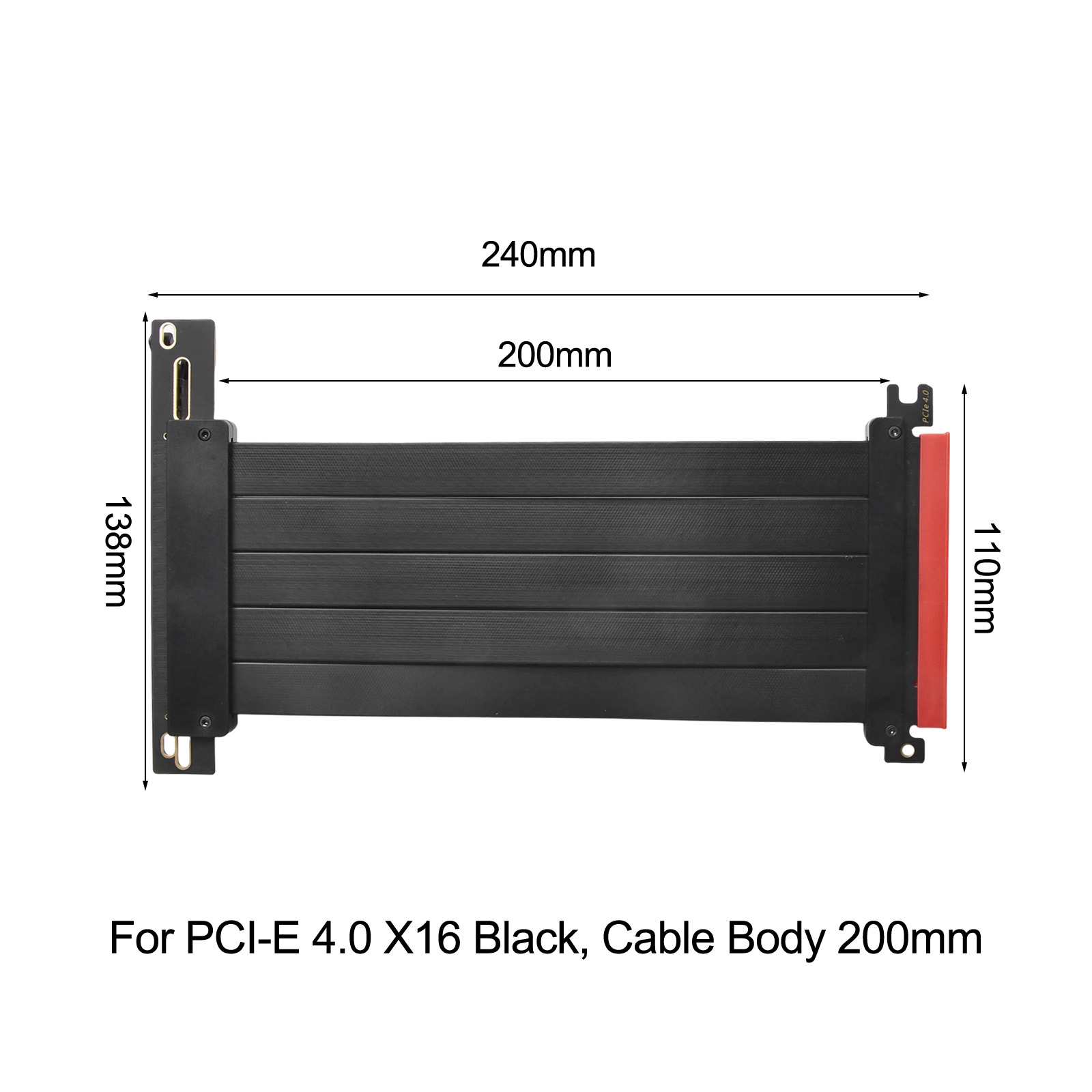 Kabel przedłużający PCIe 4.0 X – Gpu Vertical Mount recenzja i cena