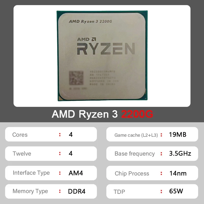 AMD Ryzen 3 2200G AM4 Ekonomic – Pc Gaming Entry recenzja i cena