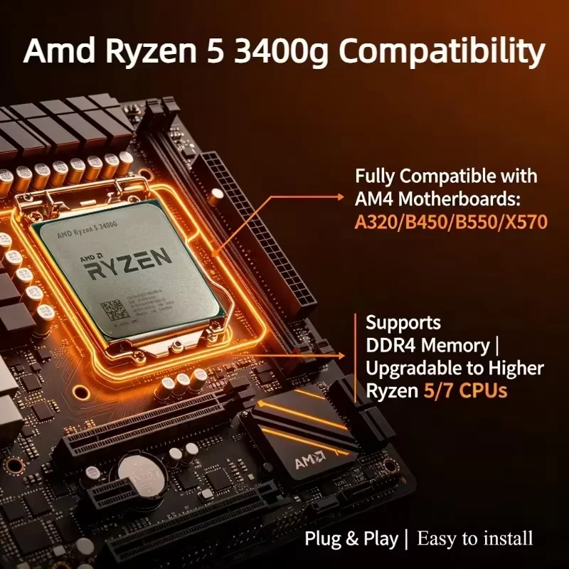 Procesor AMD Ryzen 5 3400G R5  – Pc Gaming Amd Ryzen 5 recenzja i cena