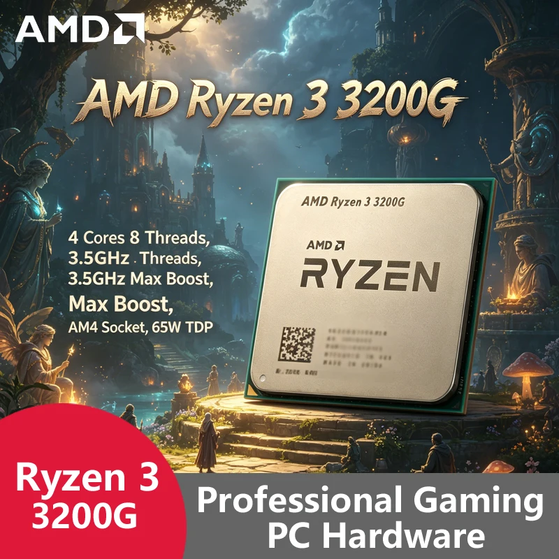 Procesor AMD Ryzen 3 3200G AM4 – Pc Gaming Entry recenzja i cena