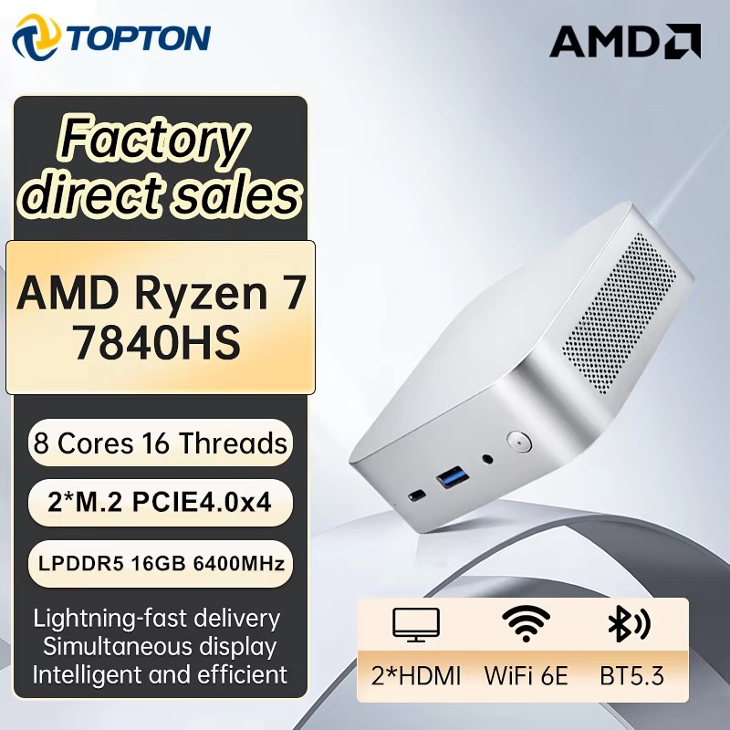 Przenośny Mini PC do Gier Topt – Pc Gaming Amd Ryzen 5 recenzja i cena