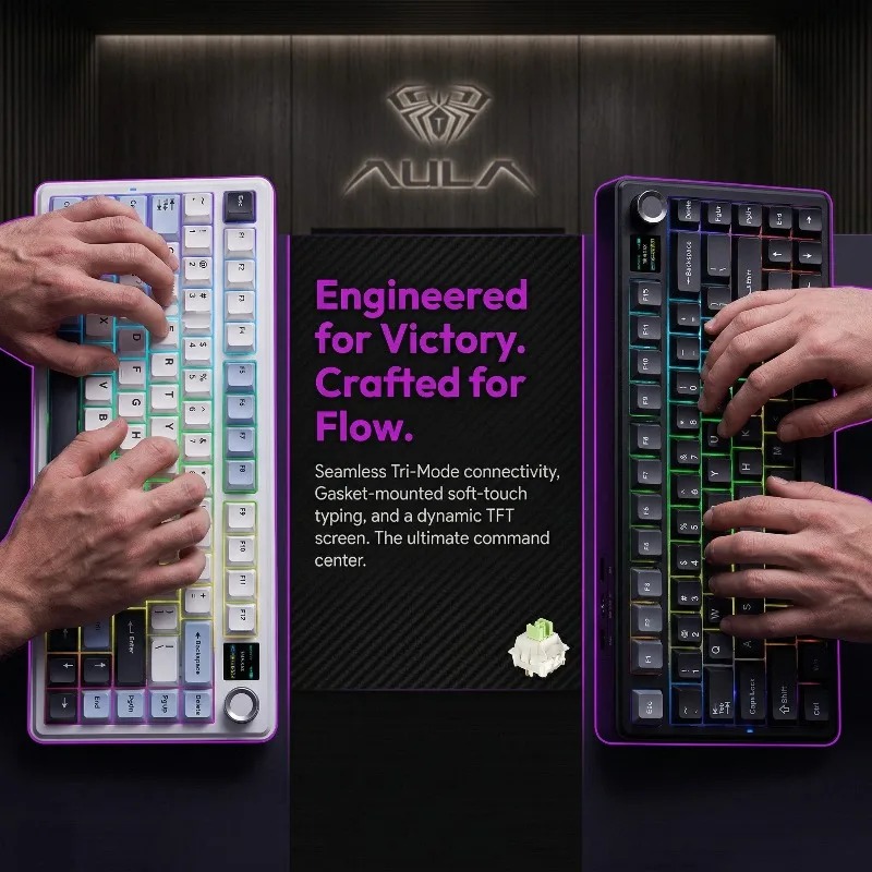 Klawiatura mechaniczna AULA F7 – Pc Gaming Keyboard recenzja i cena