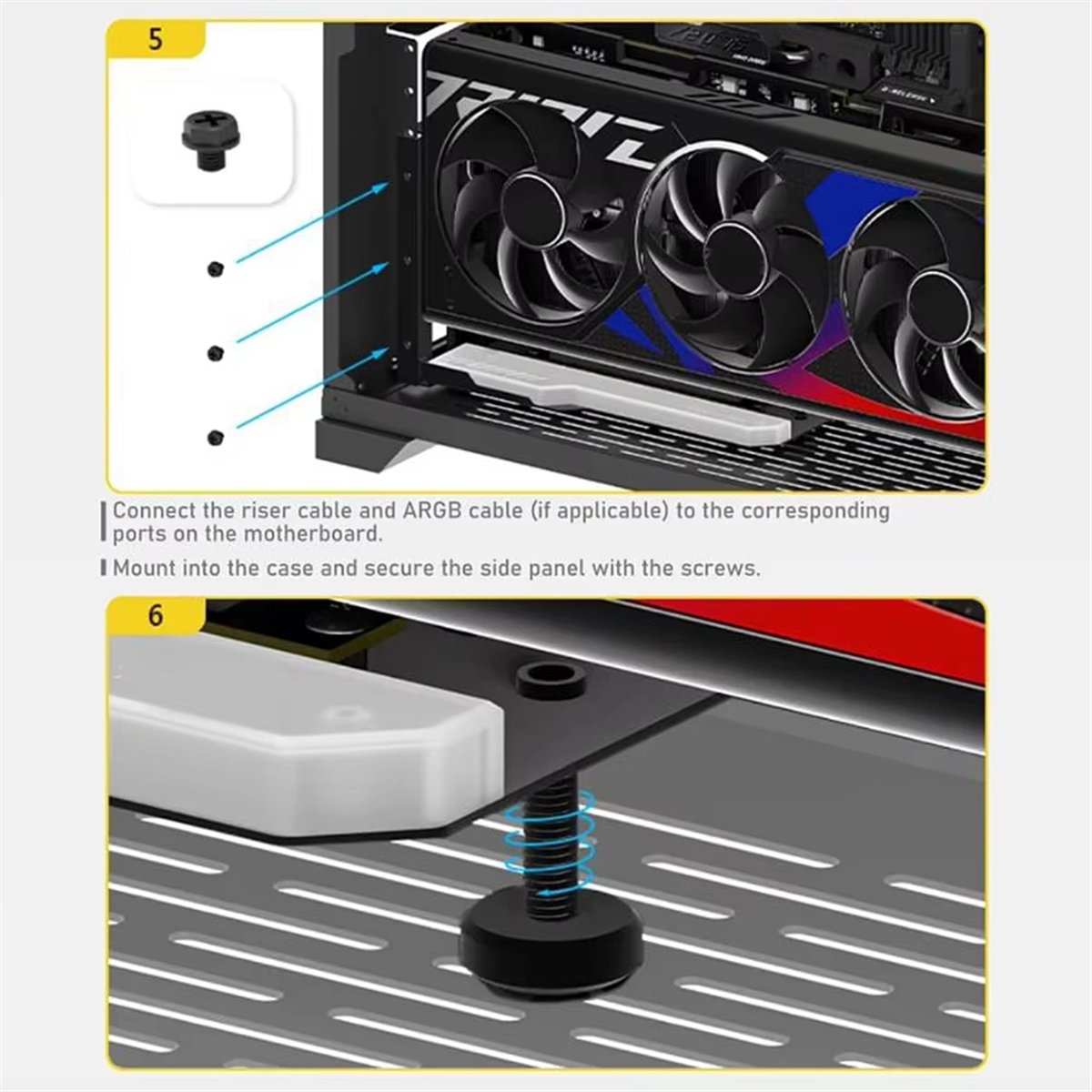 Pionowy uchwyt montażowy GPU A – Gpu Vertical Mount recenzja i cena