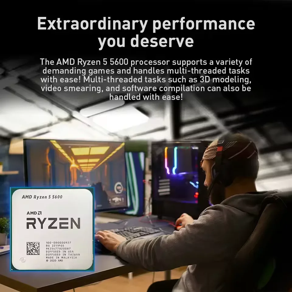 Procesor AMD Ryzen 5 5600, AMD – Pc Gaming Amd Ryzen 5 recenzja i cena