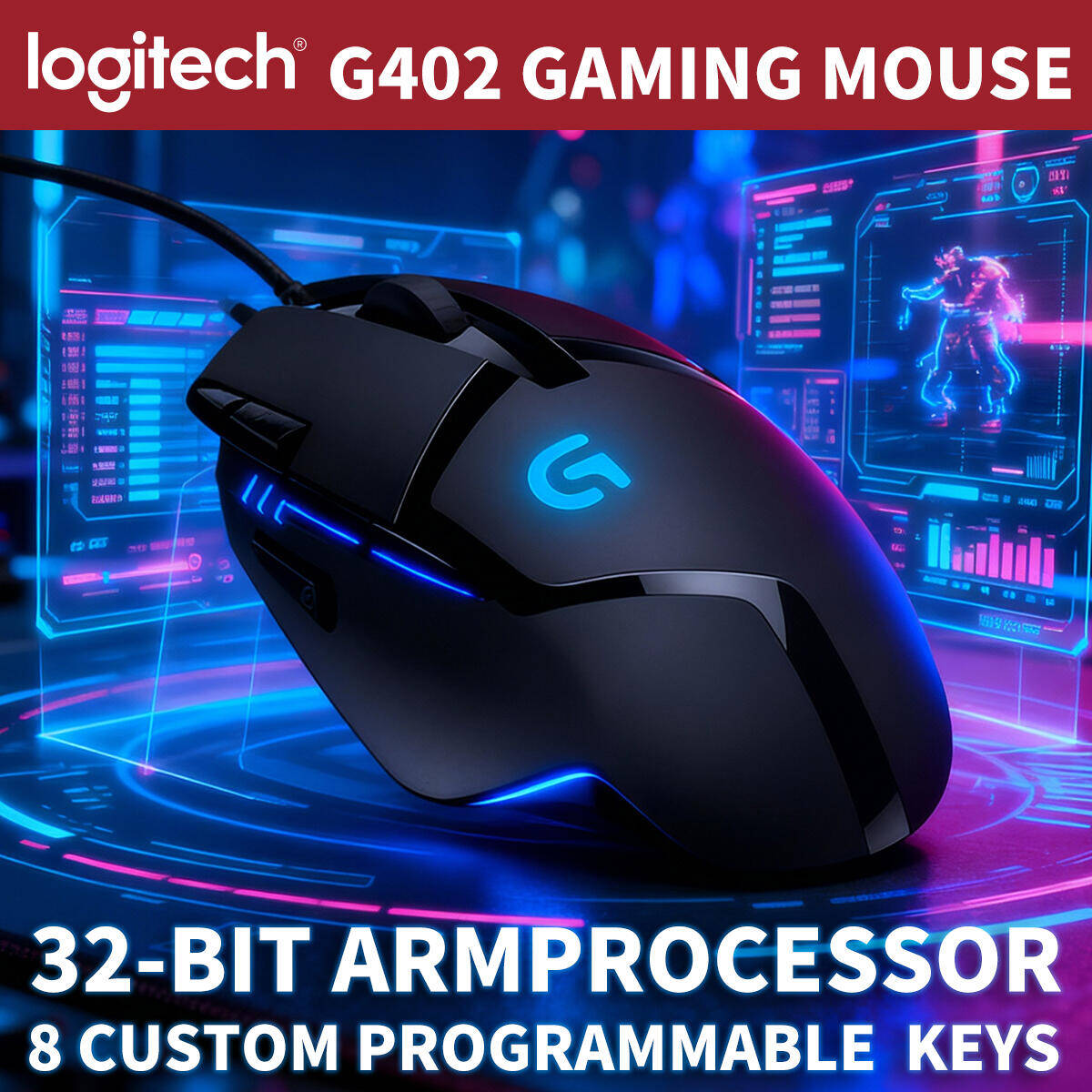 Mysz gamingowa Logitech G402 H – Pc Gaming Entry Level recenzja i cena