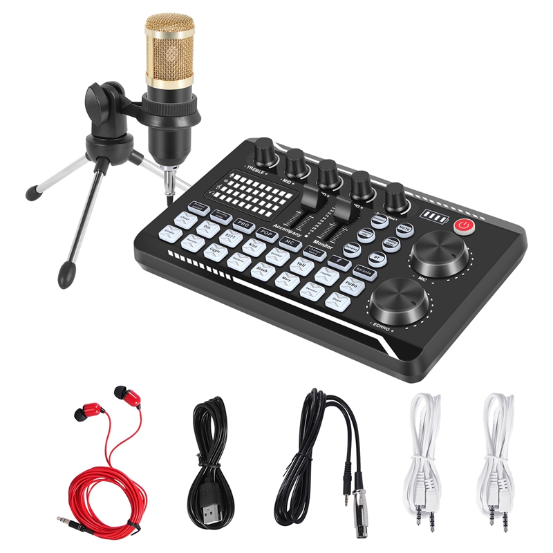 Zestaw karty dźwiękowej F998,  – Pc Gaming Kit recenzja i cena