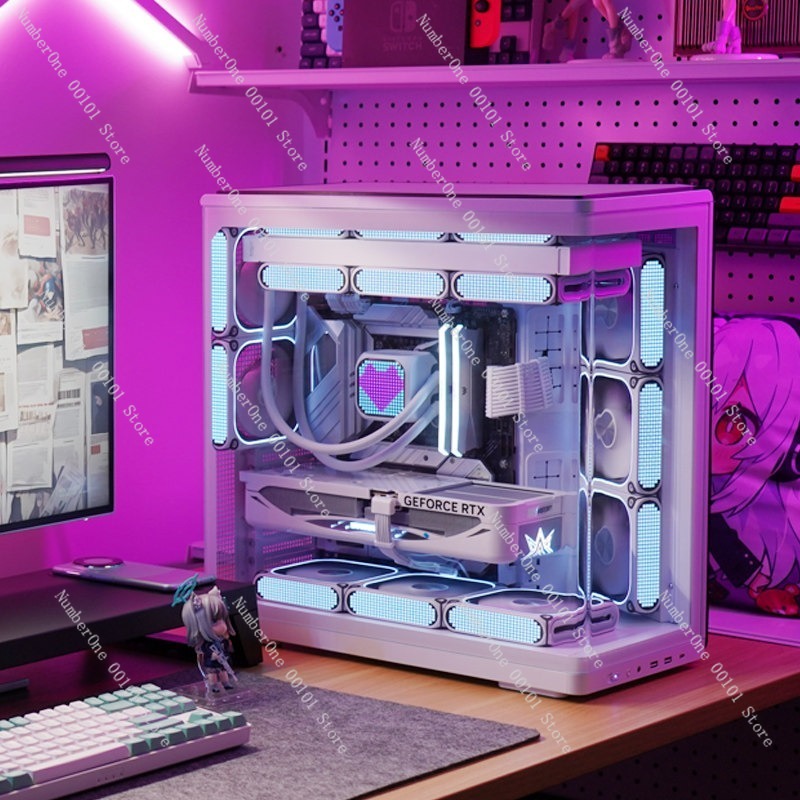 Zakrzywiona obudowa PC ze szkł – Pc Gaming Aquarium recenzja i cena