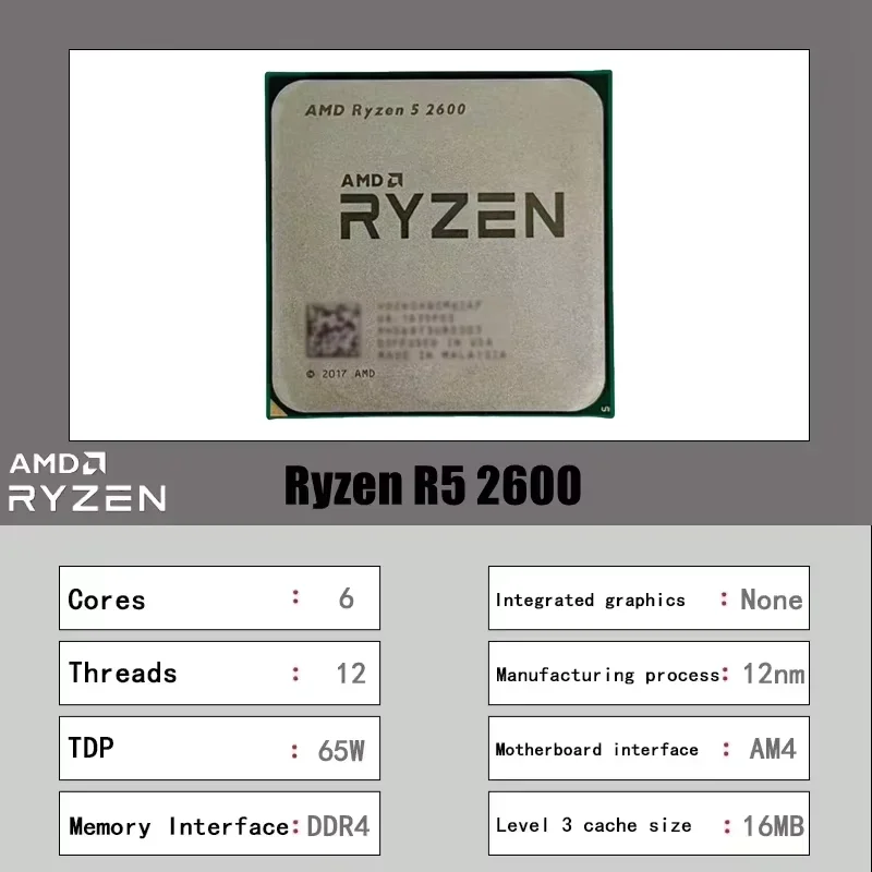 Procesor AMD Ryzen 5 2600 do k – Pc Gaming Entry recenzja i cena