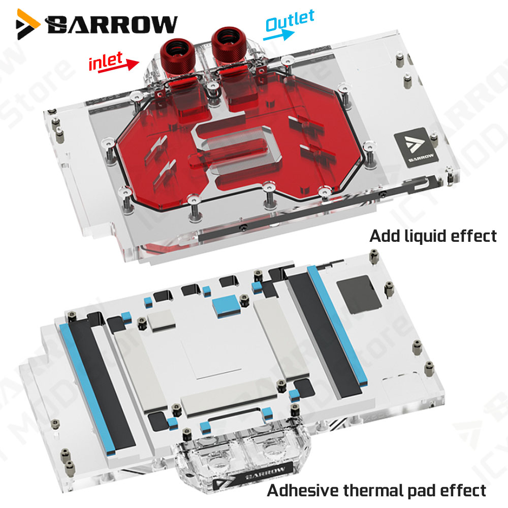 Blok chłodzenia wodnego Barrow – Pc Gaming Rtx 5090 recenzja i cena