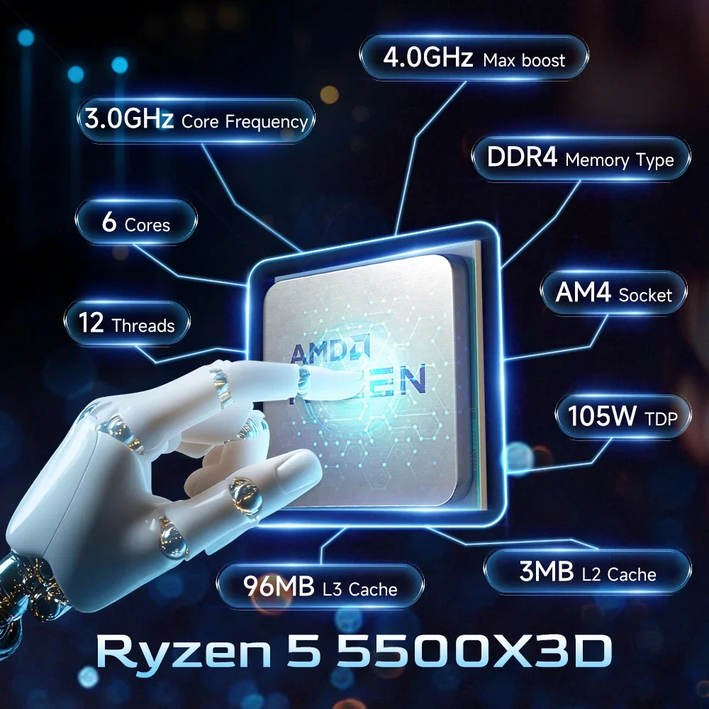 Procesor AMD Ryzen 5 5500X3D A – Pc Gaming Amd Ryzen 5 recenzja i cena