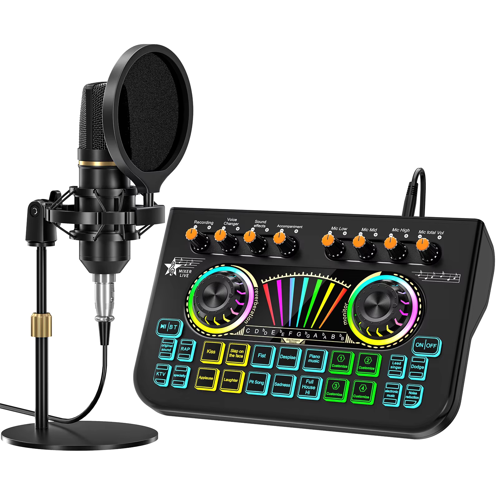 Zestaw mikrofonowy Tenlamp X3  – Pc Gaming Kit recenzja i cena