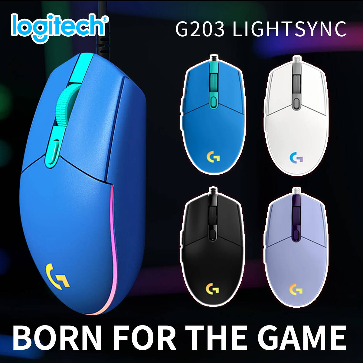 Logitech G203 Przewodowa Mysz  – Pc Gaming Entry Level recenzja i cena