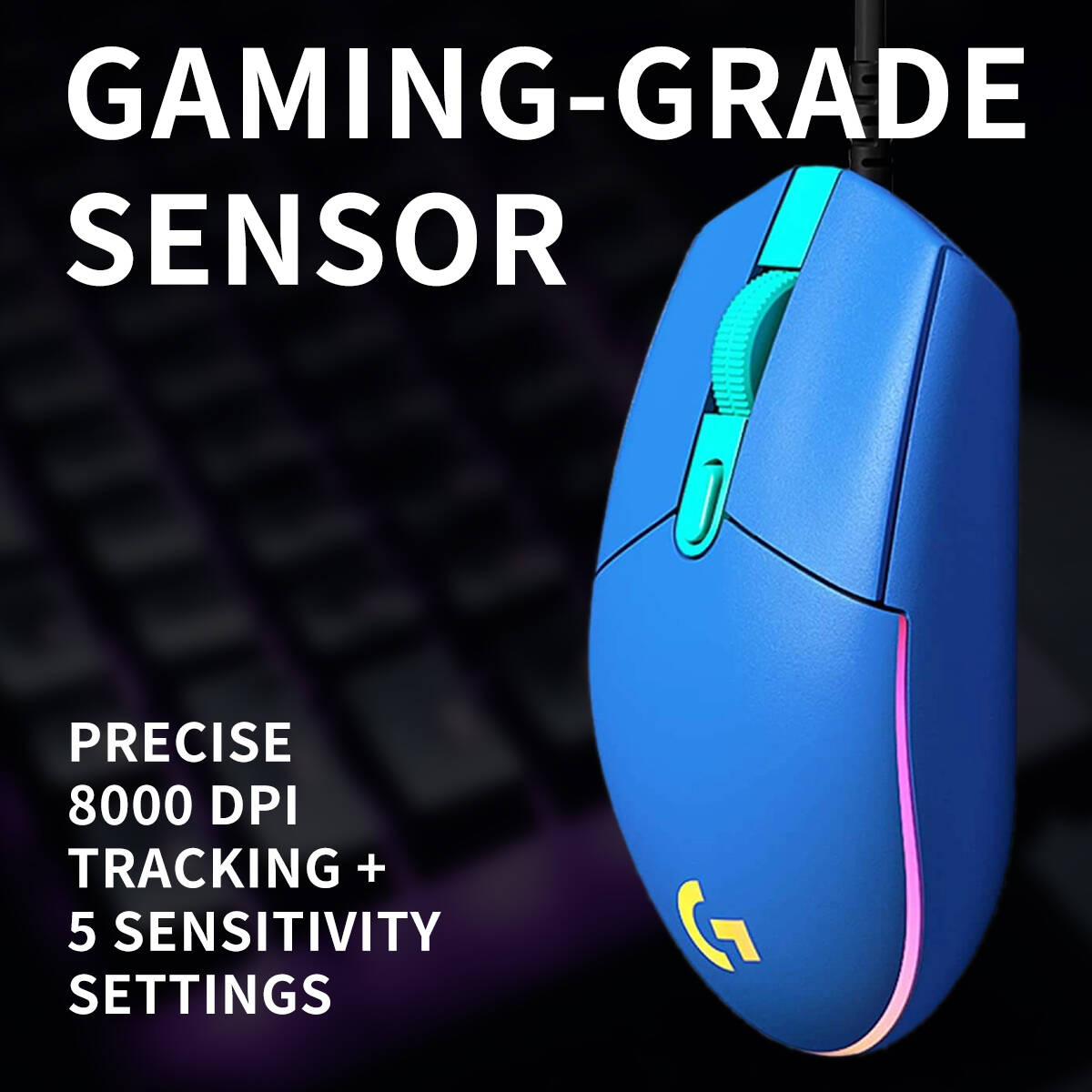 Logitech G203 Przewodowa Mysz  – Pc Gaming Entry Level recenzja i cena