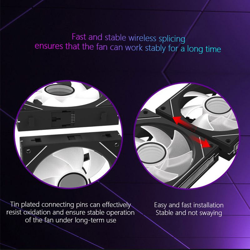 JUMPEAK MX120 240mm modułowe b – Argb Case Fan recenzja i cena