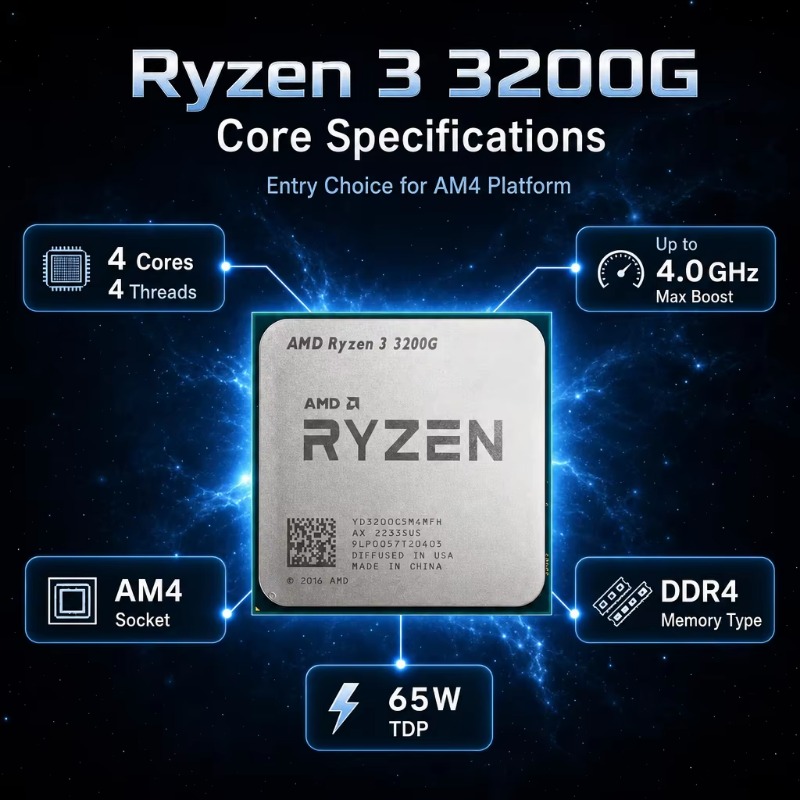 Procesor stacjonarny APU klasy – Pc Gaming Entry Level recenzja i cena